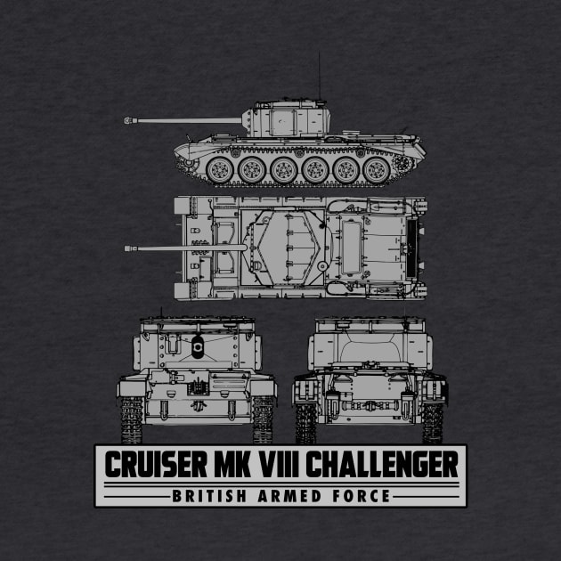 CRUISER CHALLANGER  TANK by theanomalius_merch